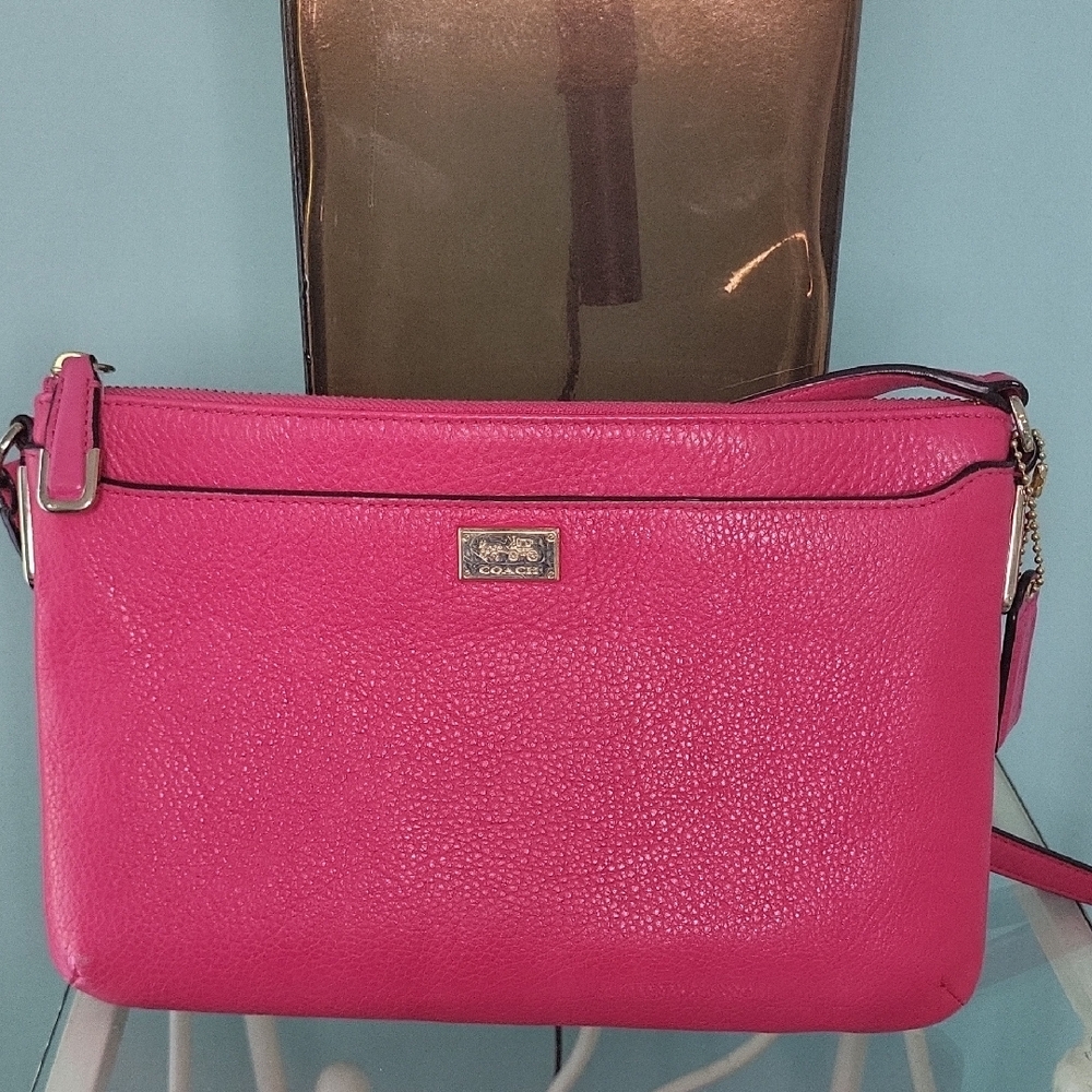 Coach Pink Crossbody Bag